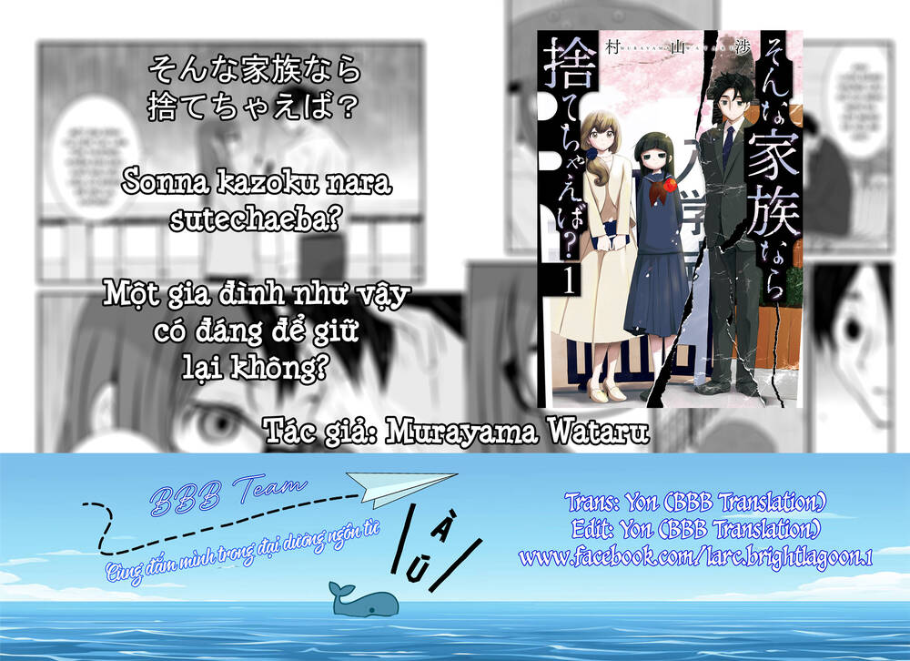 Một Gia Đình Như Vậy Có Đáng Để Giữ Lại Không? Chapter 7 - Trang 2