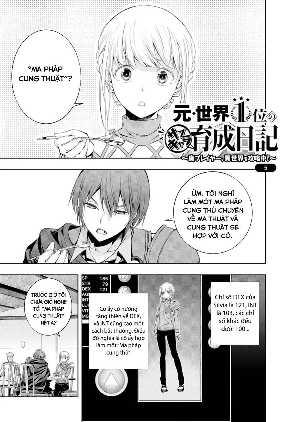 Moto Sekai Ichi’I Subchara Ikusei Nikki: Hai Player, Isekai Wo Kouryakuchuu! Chapter 5 - Trang 2