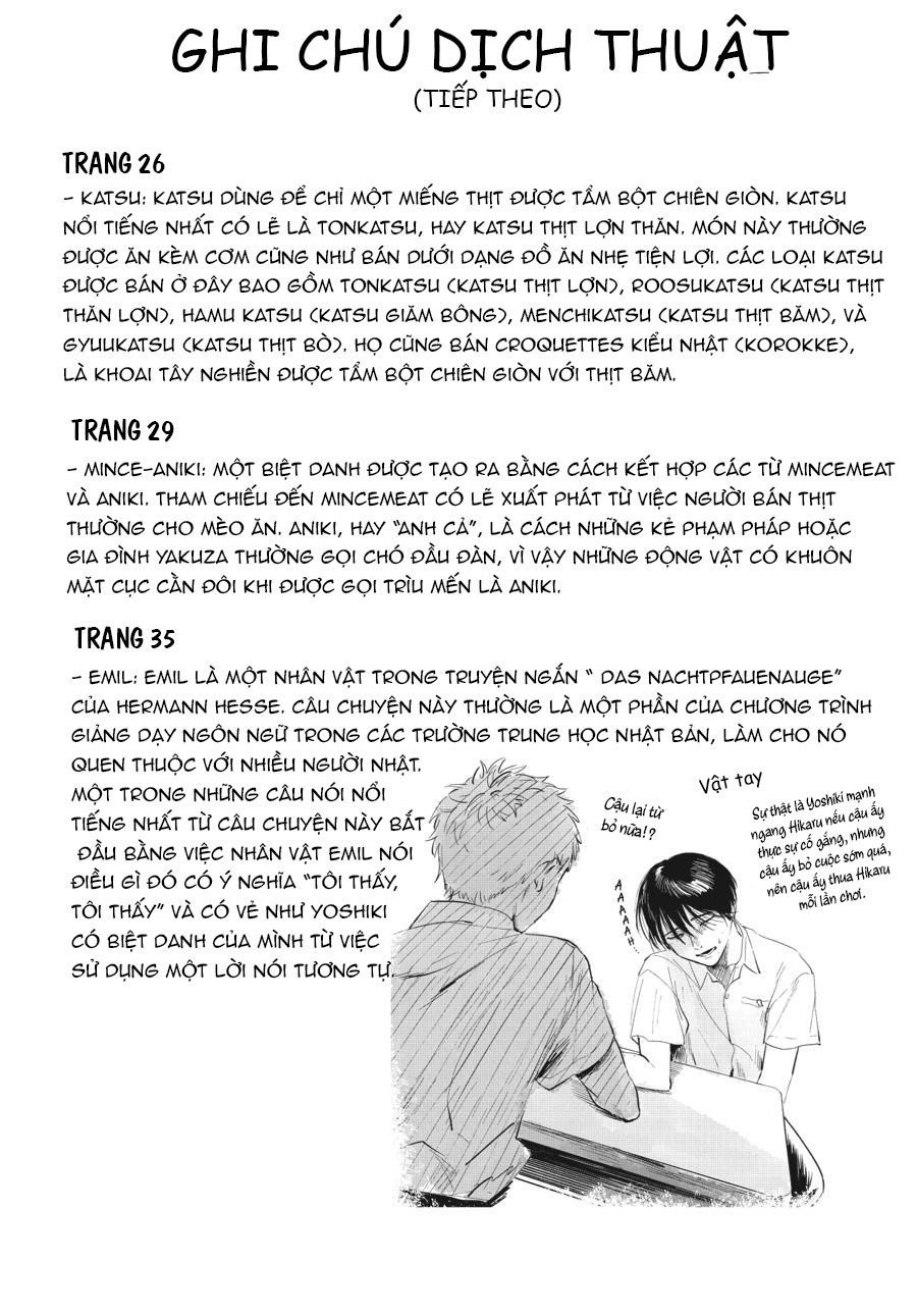 Mùa Hè Hikaru Ra Đi Chapter 6.5 - Trang 2