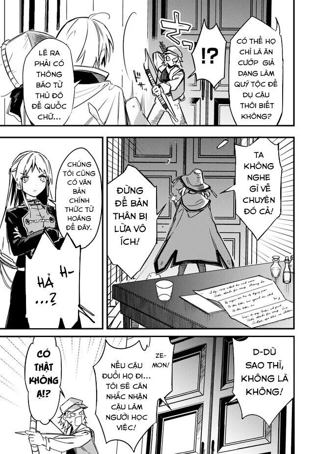 Mudameshi Kurai Nintei Sareta Node Aiso O Tsukashi, Teikoku Ni Utsute Shusse Suru Chapter 34 - Trang 2