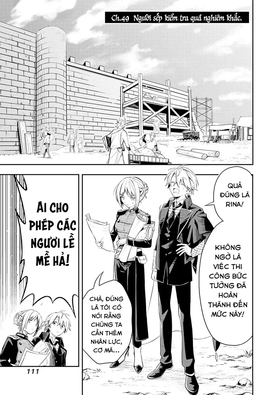 Mudameshi Kurai Nintei Sareta Node Aiso O Tsukashi, Teikoku Ni Utsute Shusse Suru Chapter 49 - Trang 2