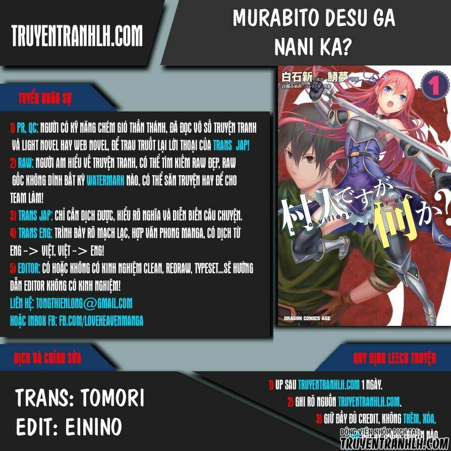 Murabito Desu Ga Nani Ka? Chapter 1 - Trang 2