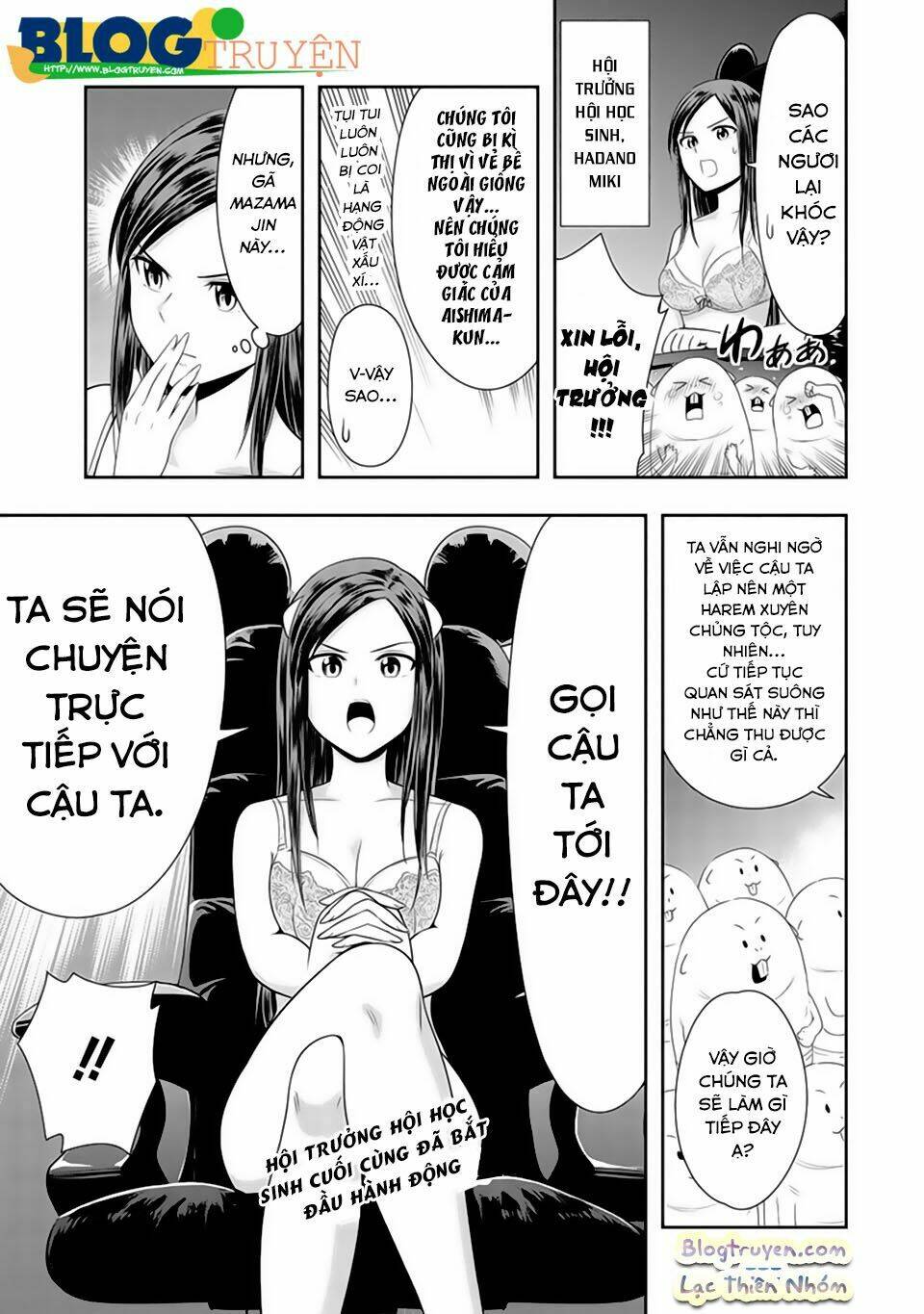Murenase! Shiiton Gakuen Chapter 15 - Trang 2