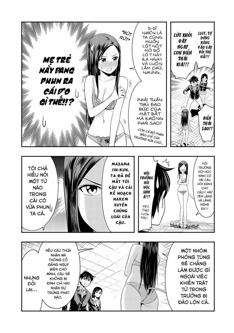 Murenase! Shiiton Gakuen Chapter 16 - Trang 2