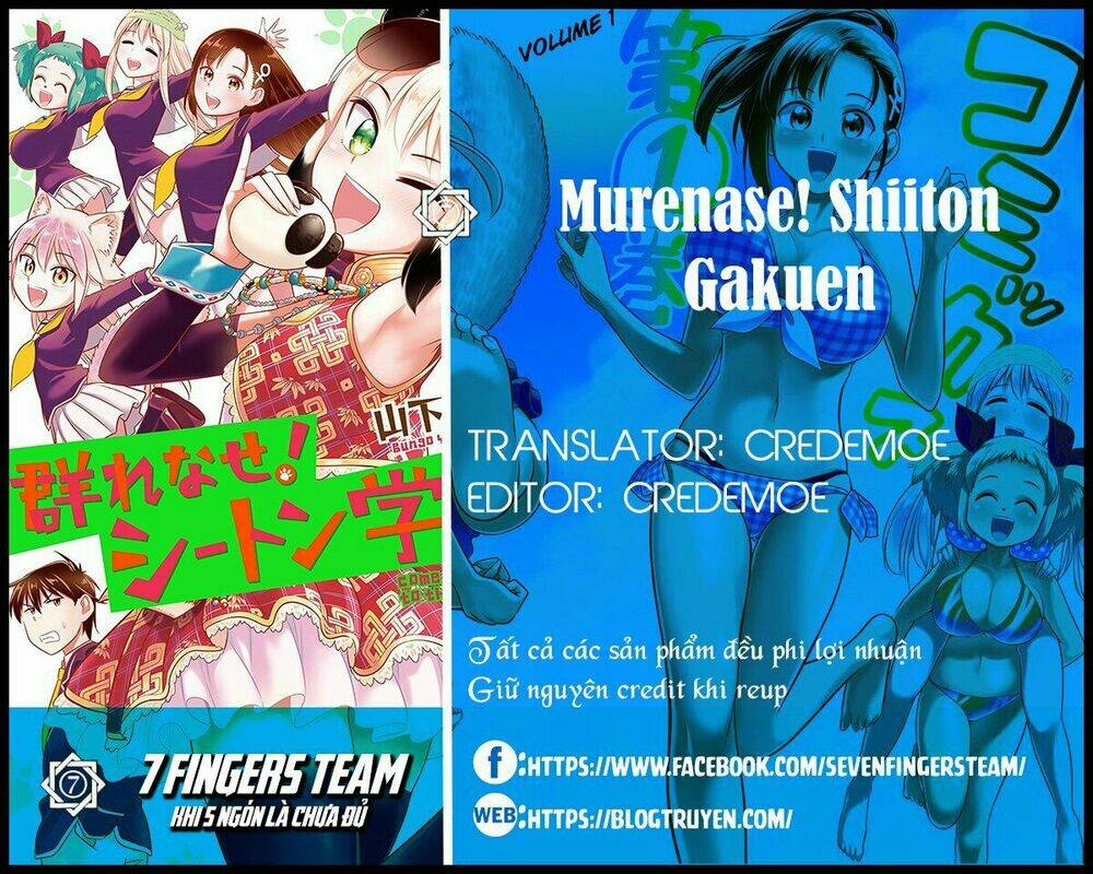Murenase! Shiiton Gakuen Chapter 24 - Trang 2