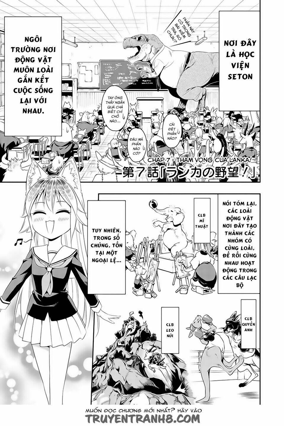 Murenase! Shiiton Gakuen Chapter 7 - Trang 2