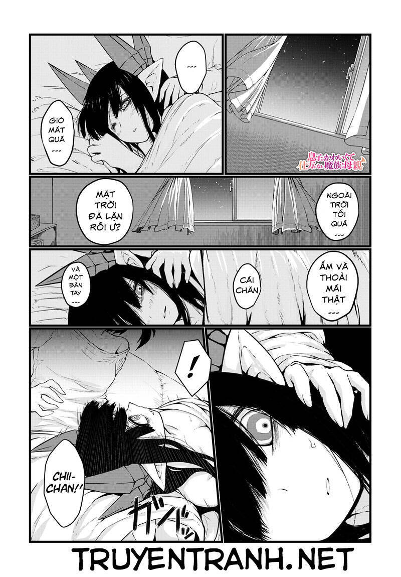 Musuko Ga Kawaikute Shikataganai Mazoku No Hahaoya Chapter 18 - Trang 2