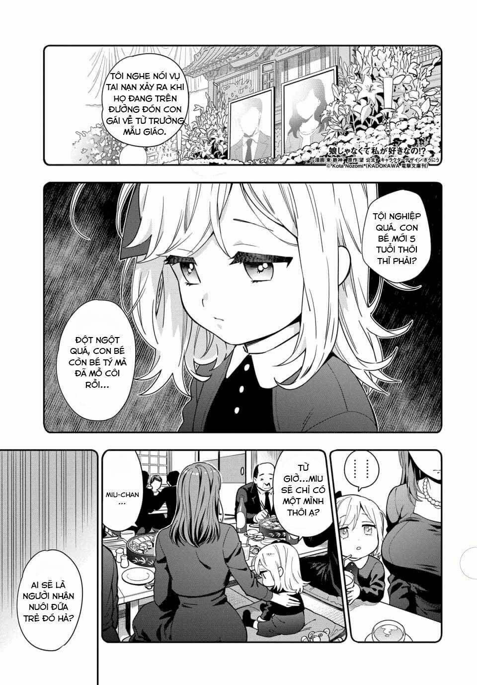 Musume Janakute, Watashi (Mama) Ga Suki Nano!? Chapter 1.1 - Trang 2