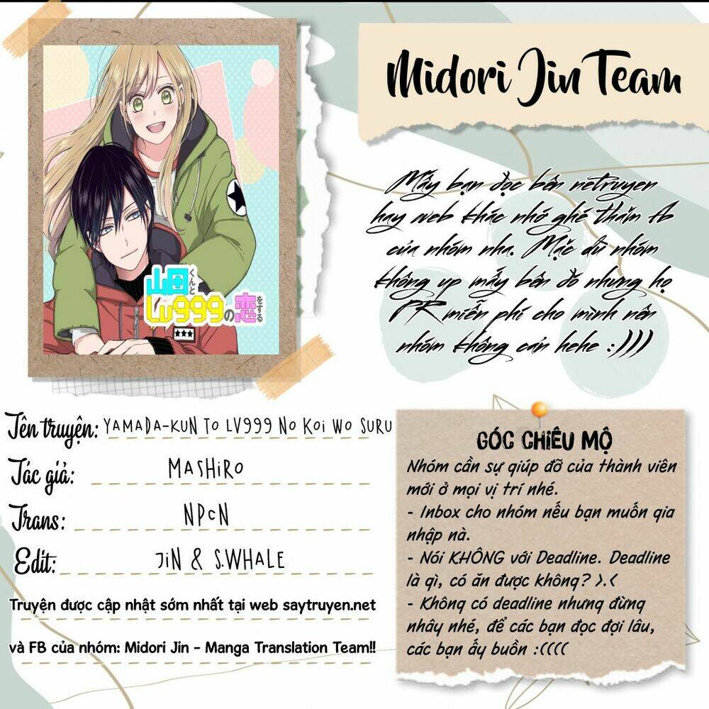 My Lv999 Love For Yamada-Kun Chapter 11 - Trang 2