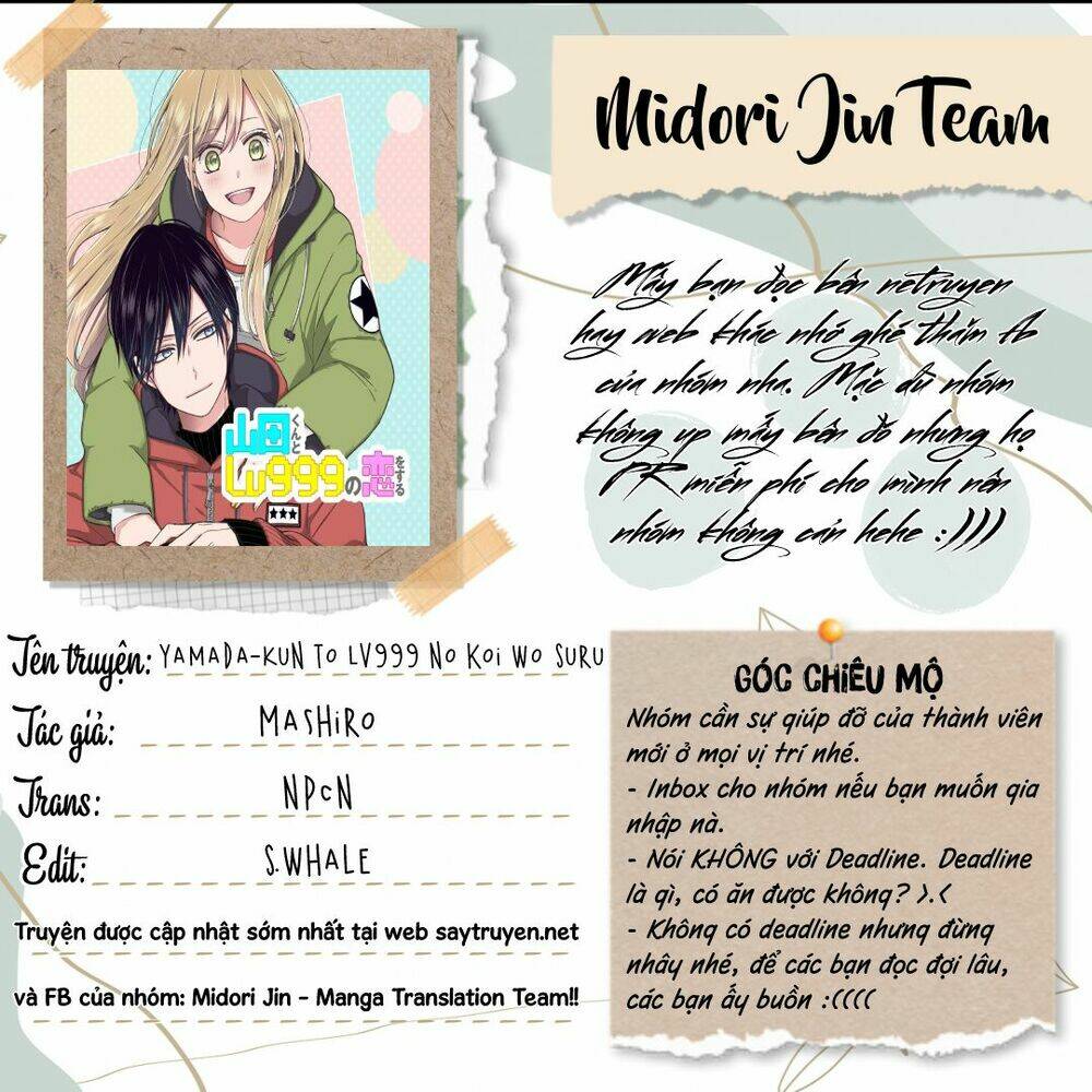 My Lv999 Love For Yamada-Kun Chapter 7 - Trang 2