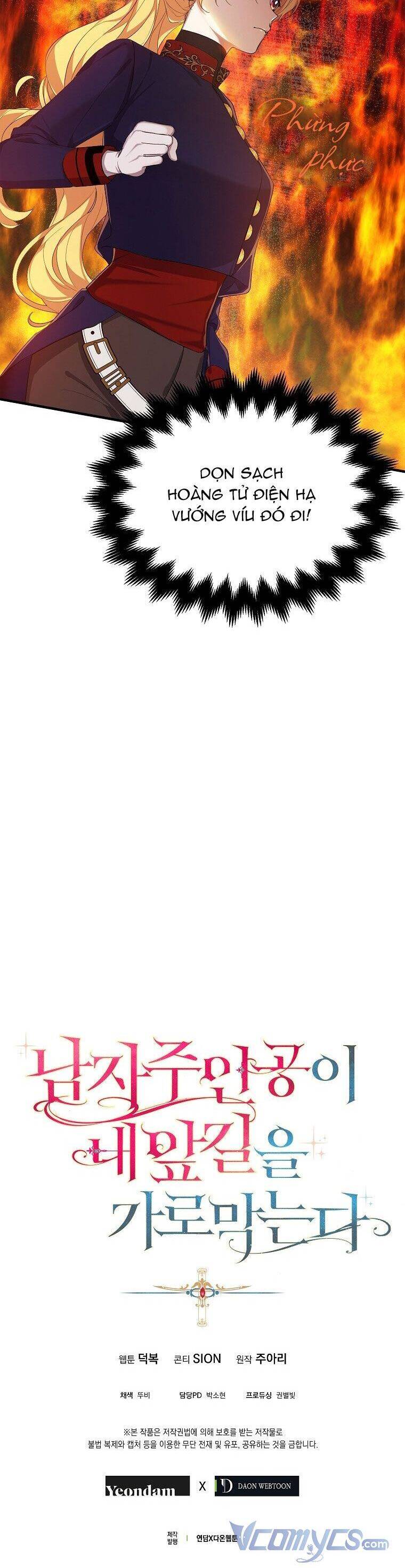 Nam Chính Đang Cản Bước Tôi Chapter 17 - Trang 2