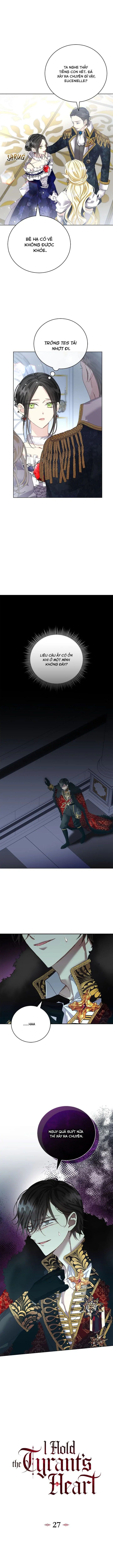 Nắm Giữ Trái Tim Của Bạo Chúa Chapter 27 - Trang 2