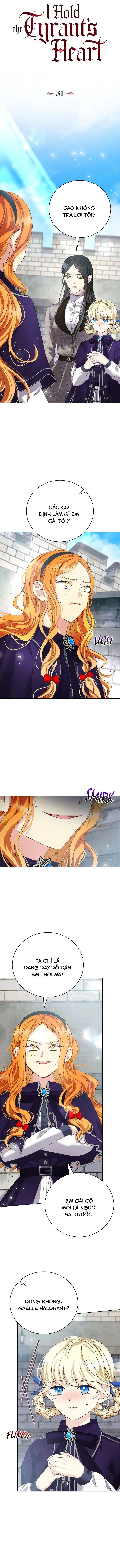 Nắm Giữ Trái Tim Của Bạo Chúa Chapter 31 - Trang 2