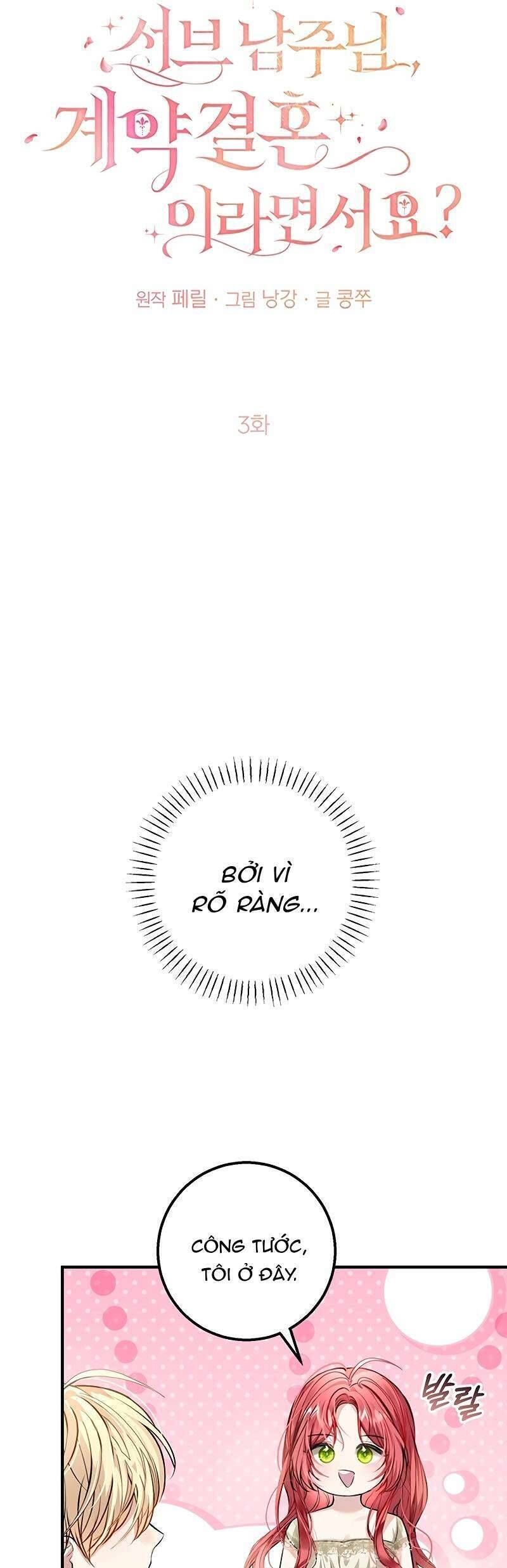 Nam Phụ À, Anh Nói Đó Chỉ Là Hôn Nhân Hợp Đồng Thôi Mà? Chapter 3 - Trang 2