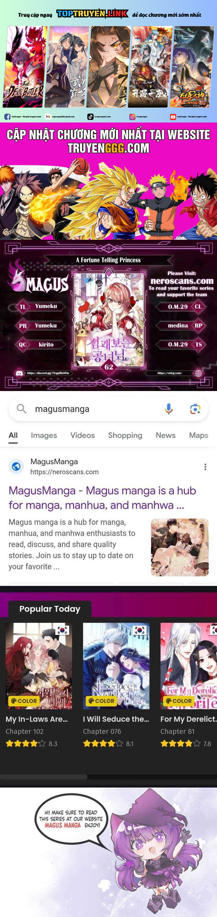 Nàng Công Chúa Tiên Tri Chapter 62 - Trang 2