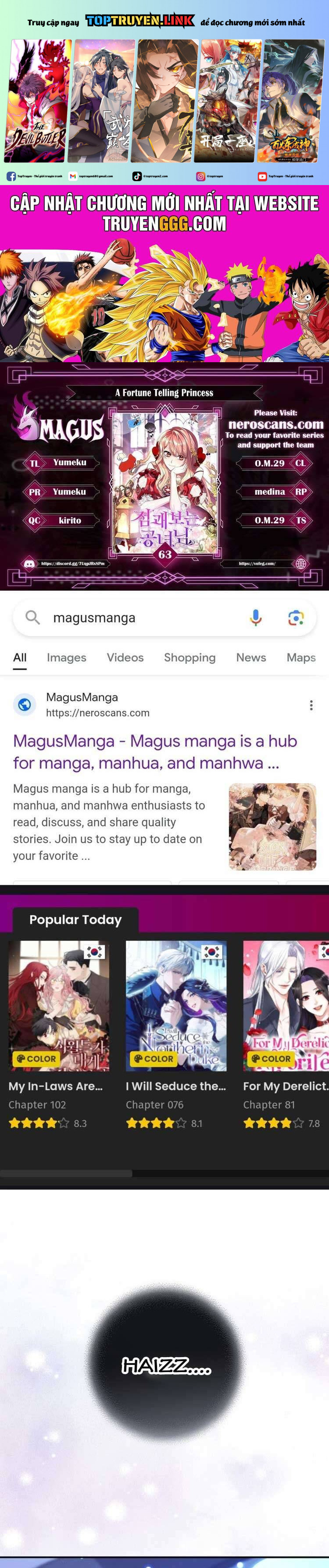 Nàng Công Chúa Tiên Tri Chapter 63 - Trang 2