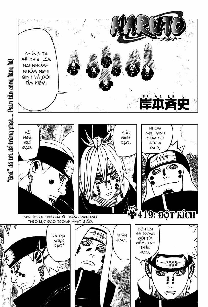 Naruto – Cửu Vĩ Hồ Ly Chapter 419 - Trang 2