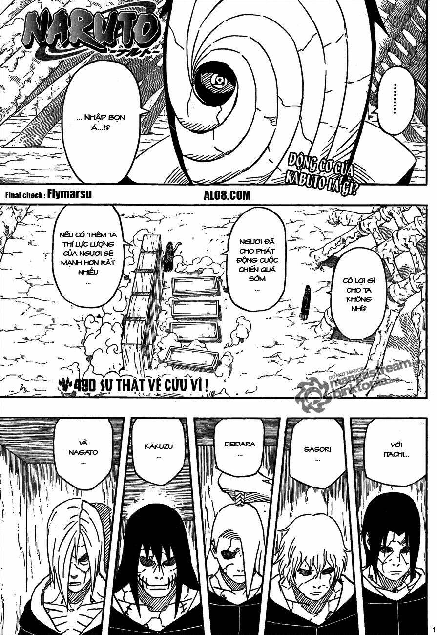 Naruto – Cửu Vĩ Hồ Ly Chapter 490 - Trang 2