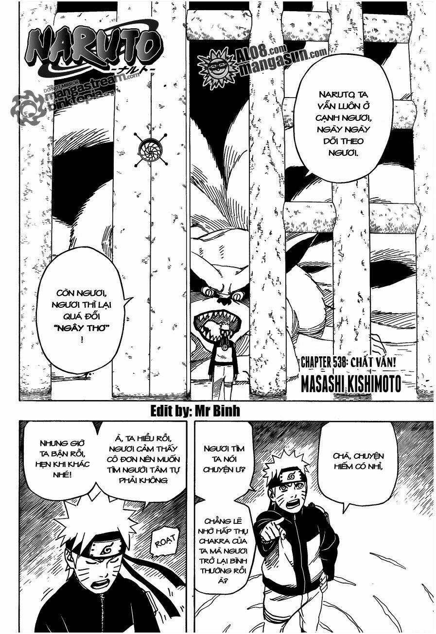Naruto – Cửu Vĩ Hồ Ly Chapter 538 - Trang 2