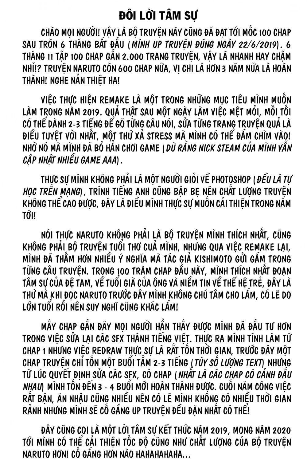 Naruto Full Màu Chapter 100 - Trang 2