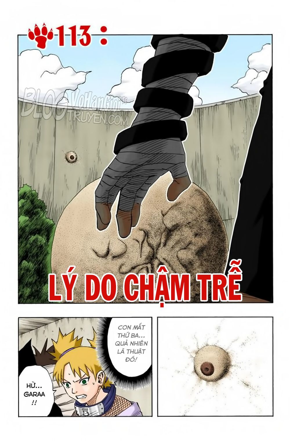 Naruto Full Màu Chapter 113 - Trang 2