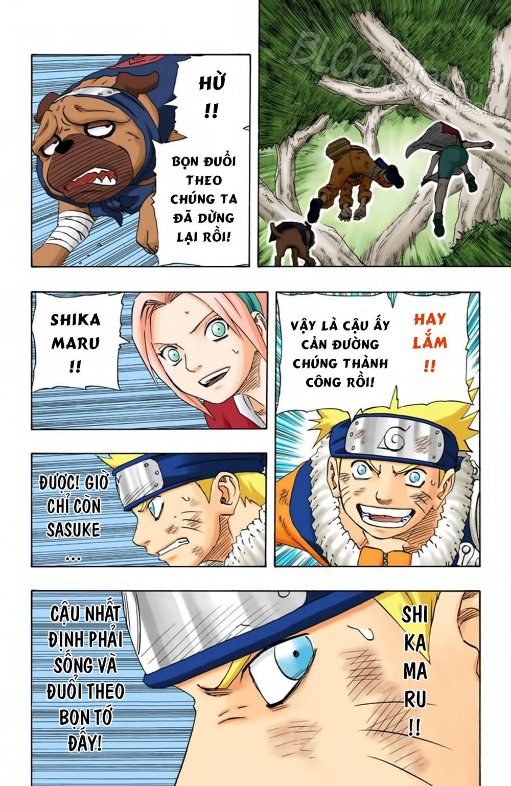 Naruto Full Màu Chapter 119 - Trang 2