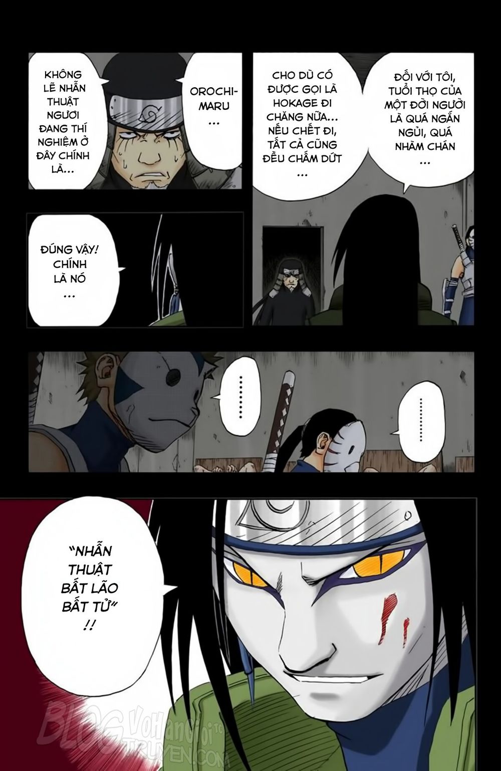 Naruto Full Màu Chapter 121 - Trang 2