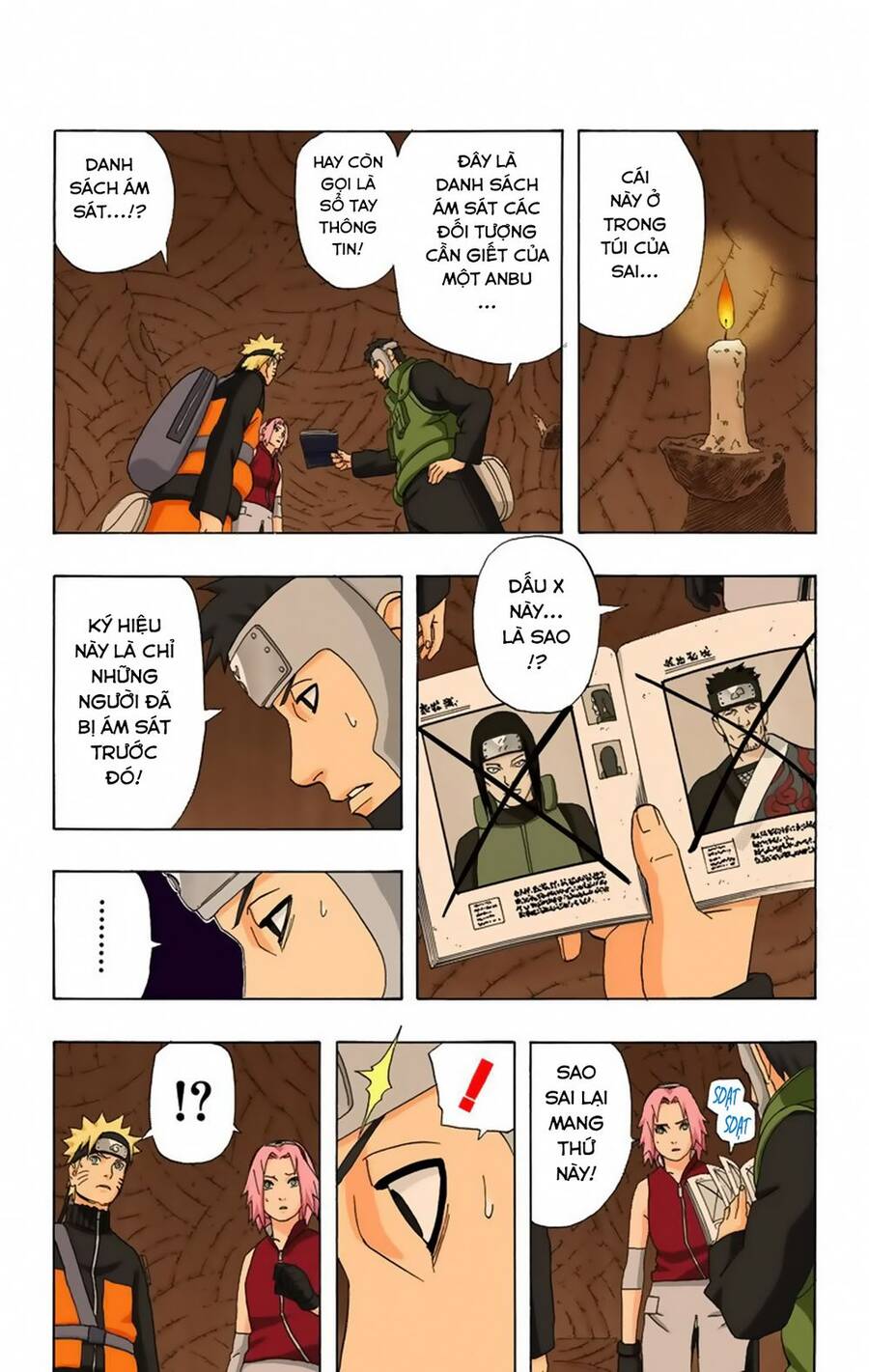 Naruto Full Màu Chapter 305 - Trang 2