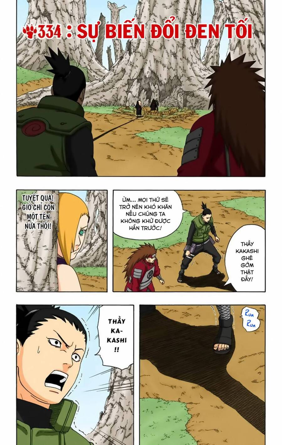 Naruto Full Màu Chapter 334 - Trang 2