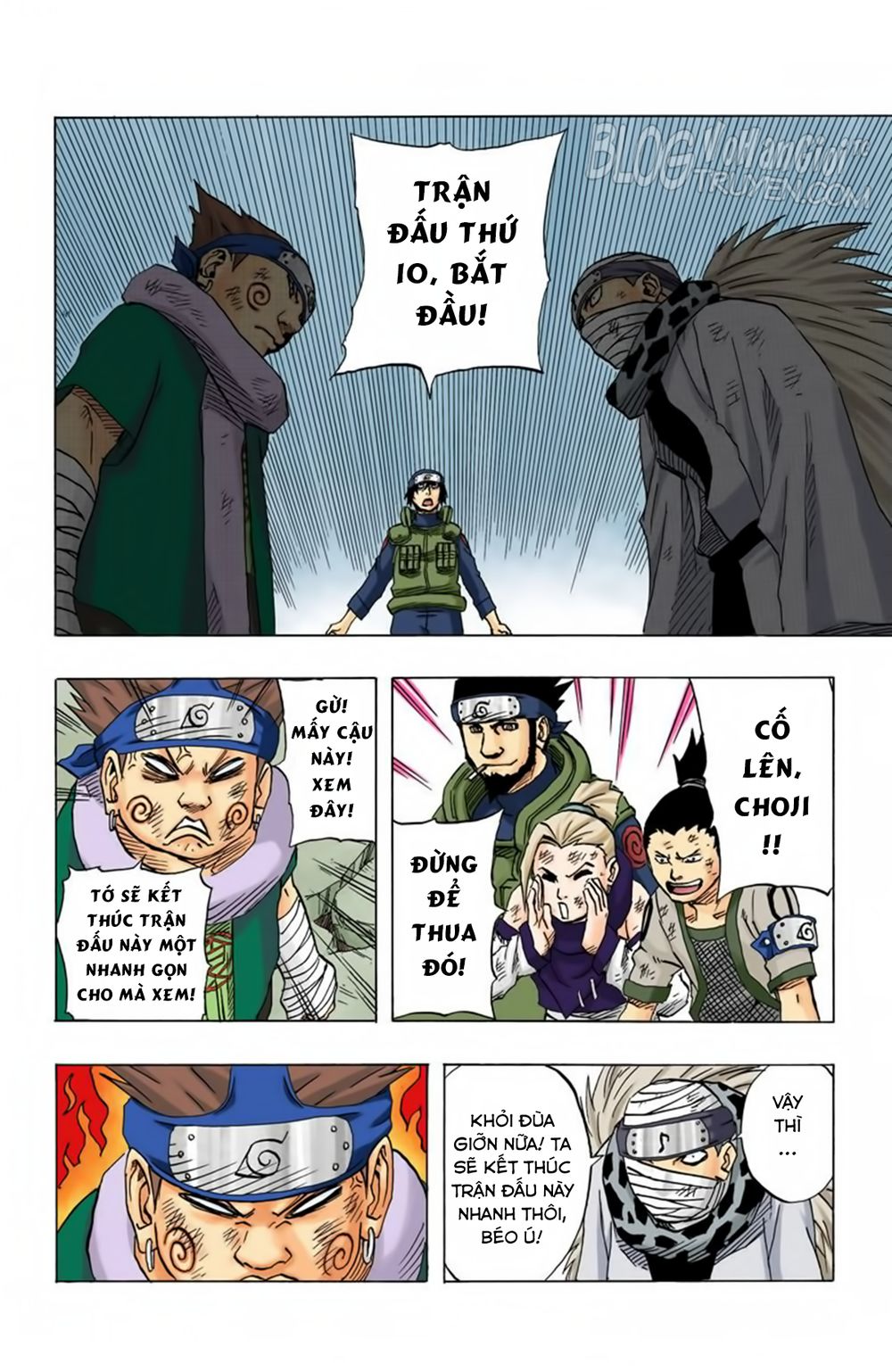 Naruto Full Màu Chapter 87 - Trang 2