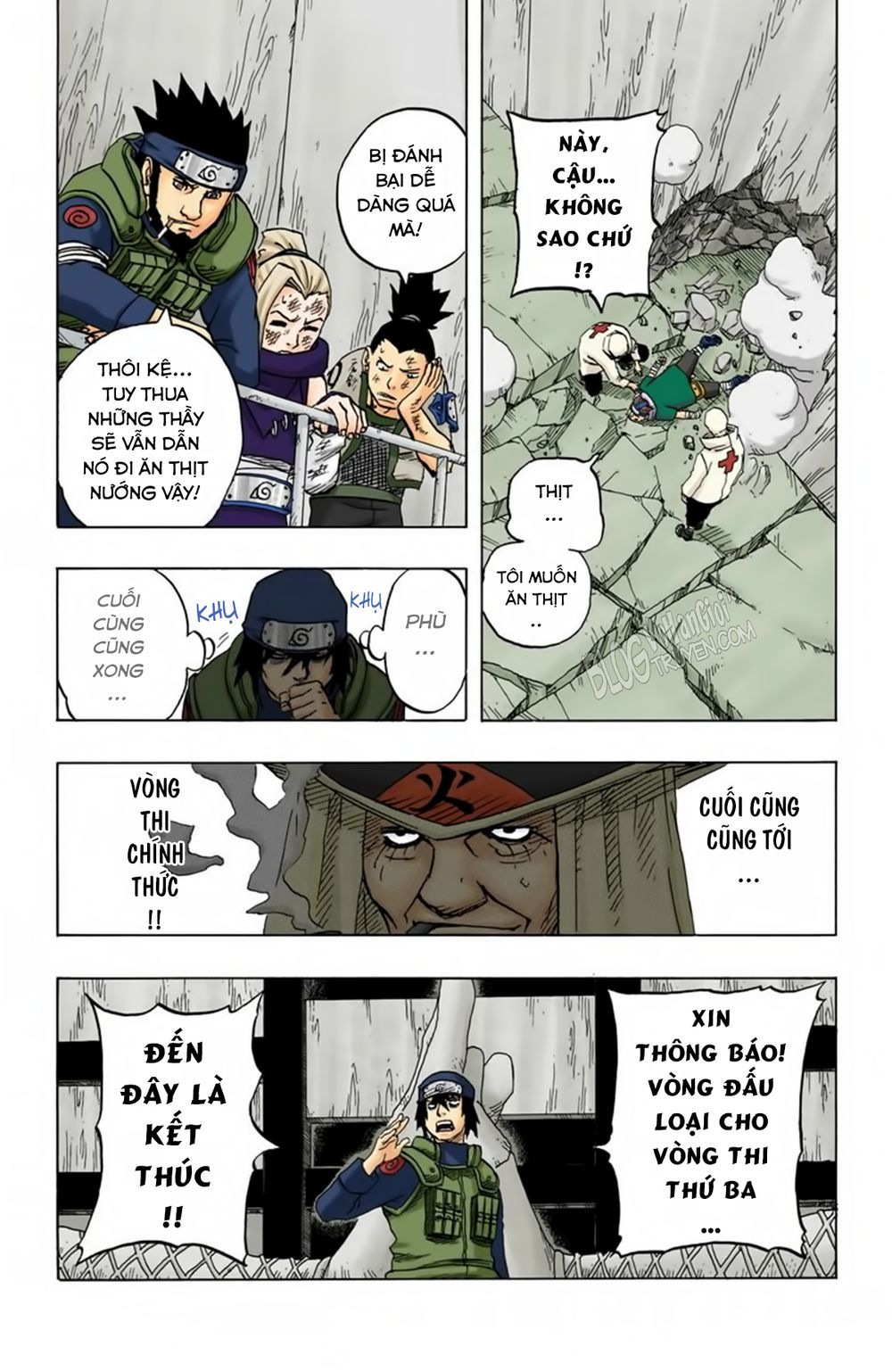 Naruto Full Màu Chapter 87 - Trang 2