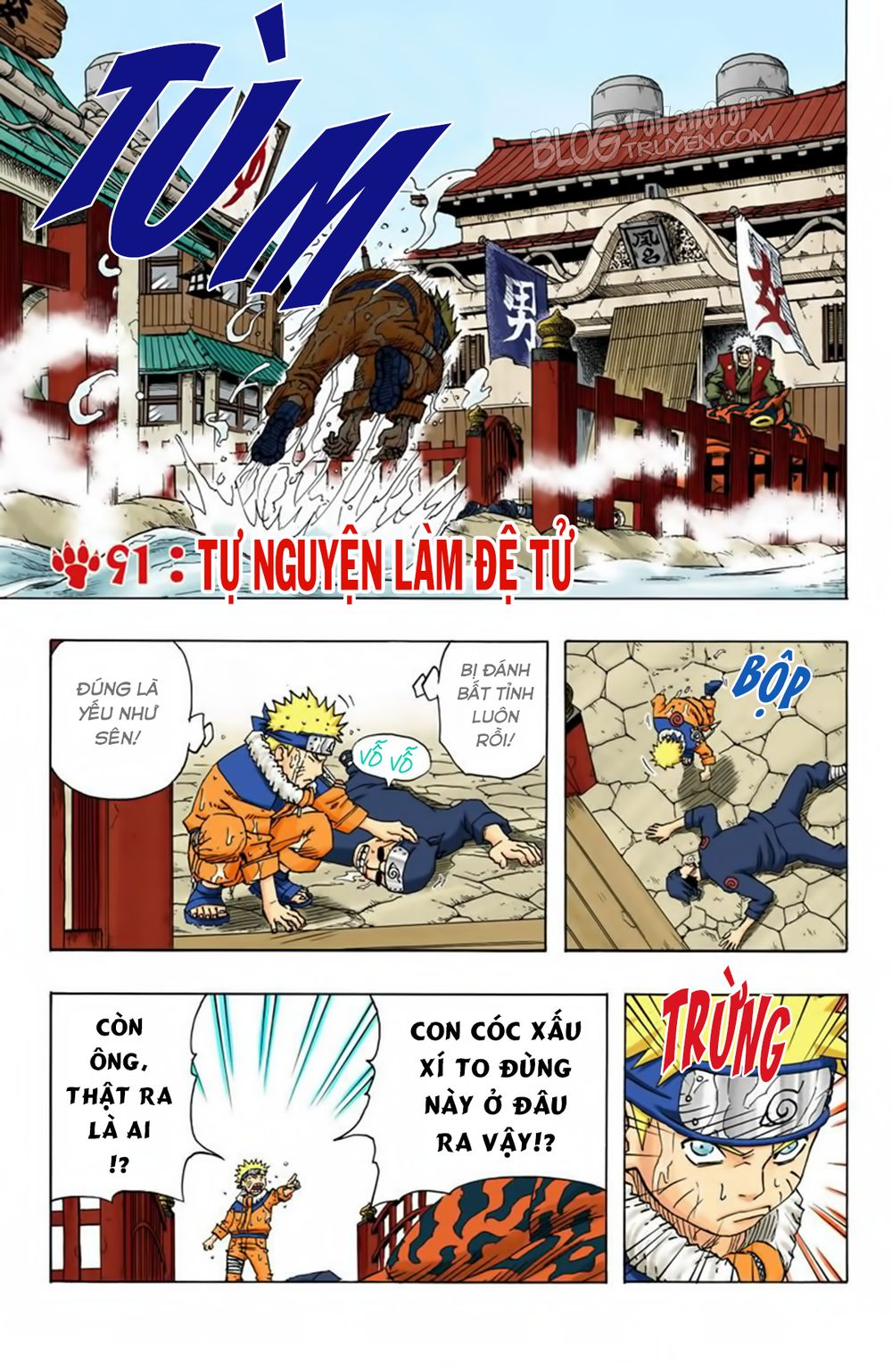 Naruto Full Màu Chapter 91 - Trang 2