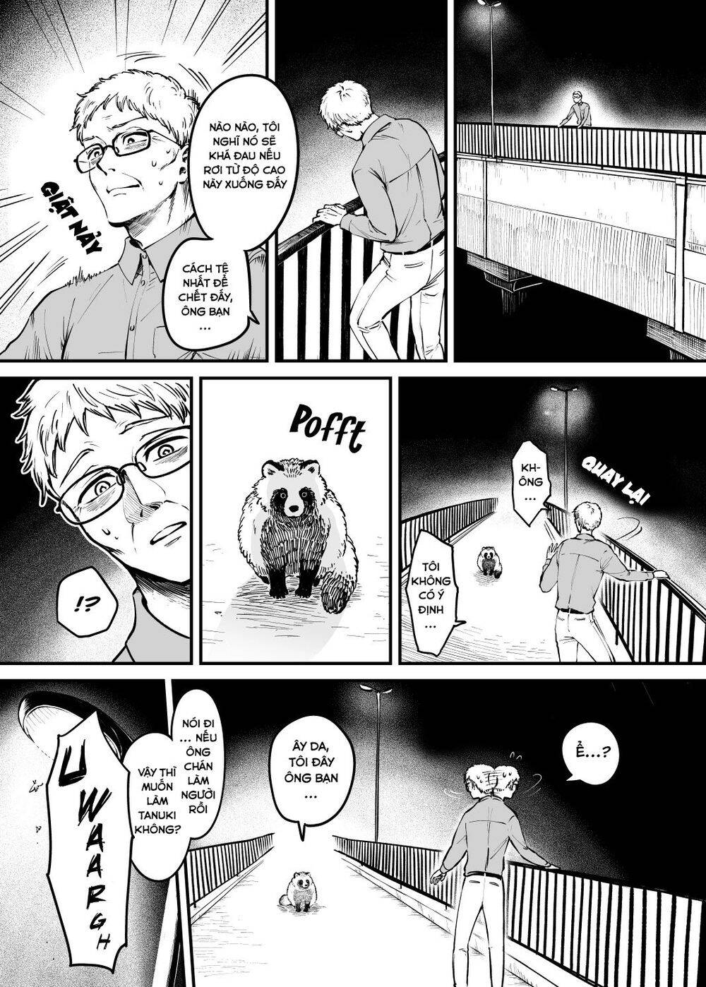 Này, Có Muốn Làm Tanuki Không? Chapter 2 - Trang 2