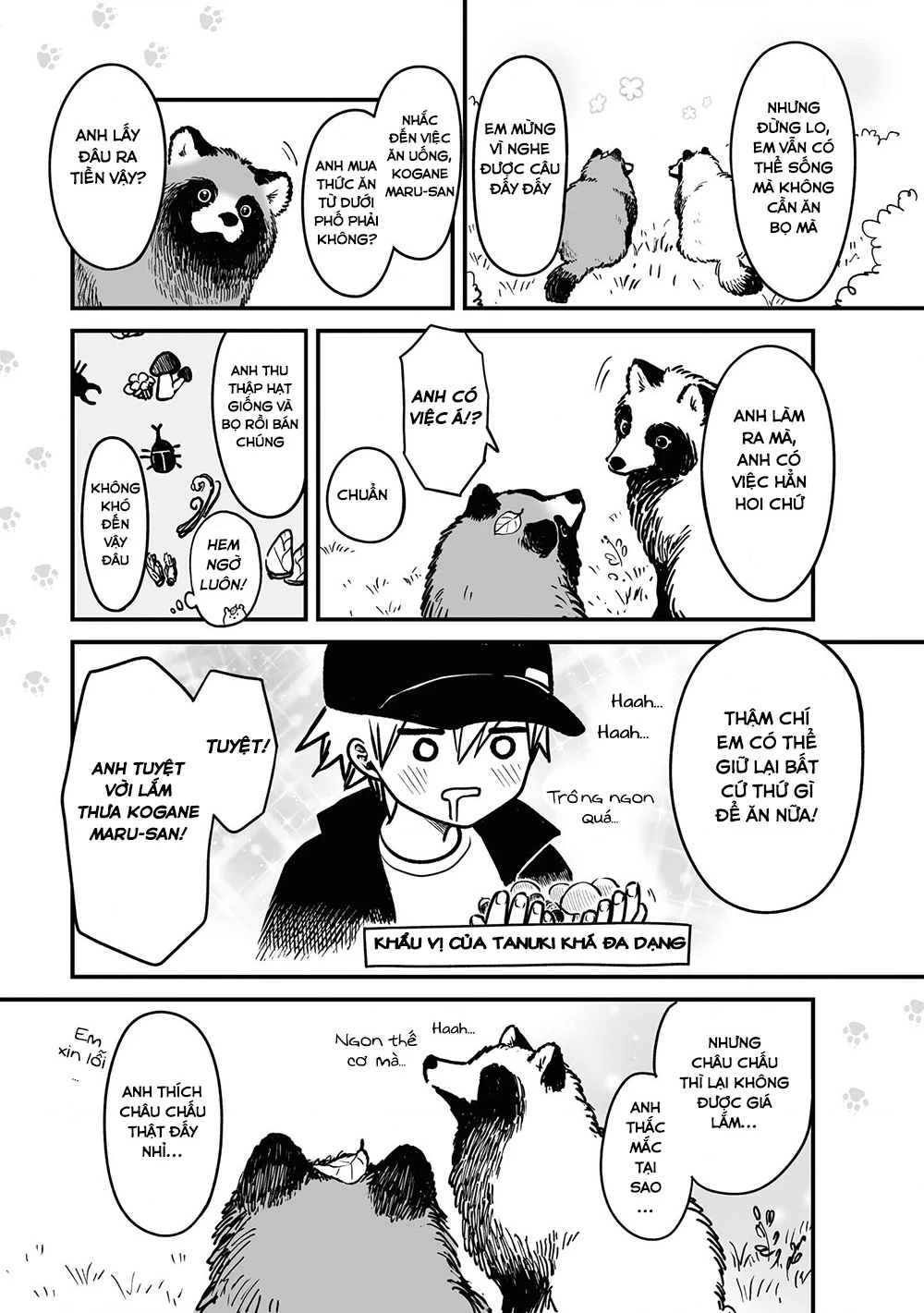 Này, Có Muốn Làm Tanuki Không? Chapter 3.5 - Trang 2