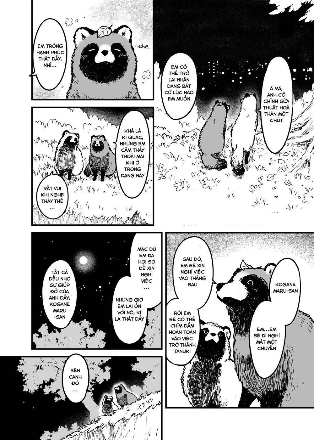 Này, Có Muốn Làm Tanuki Không? Chapter 3 - Trang 2