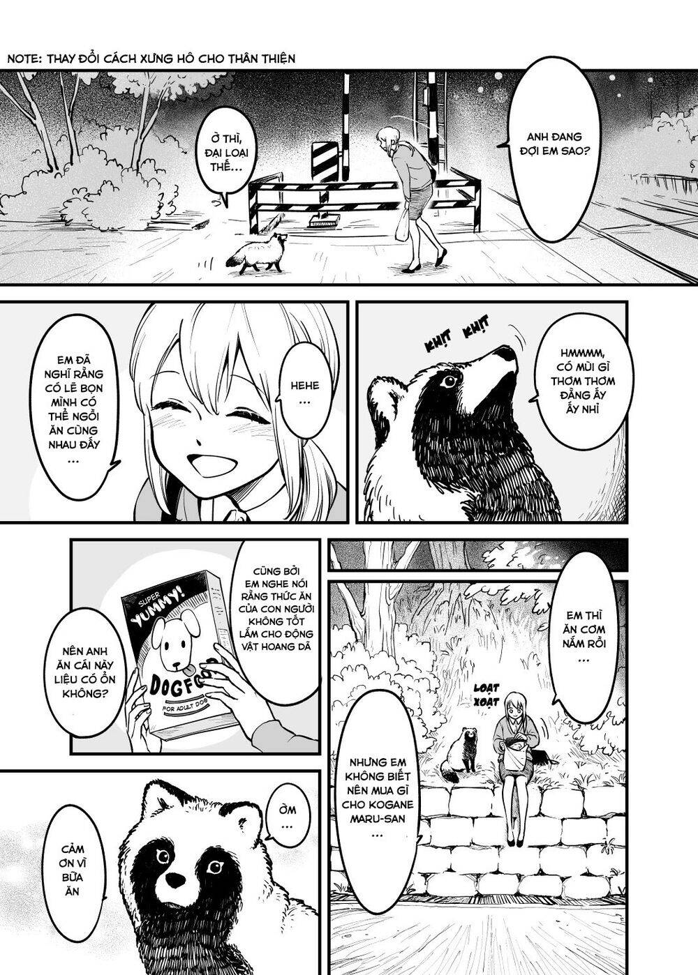 Này, Có Muốn Làm Tanuki Không? Chapter 3 - Trang 2