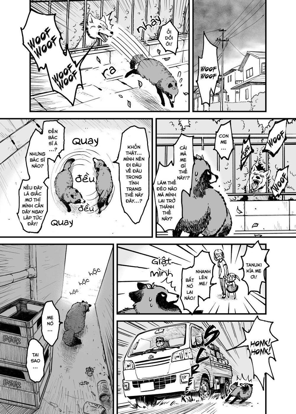 Này, Có Muốn Làm Tanuki Không? Chapter 4 - Trang 2