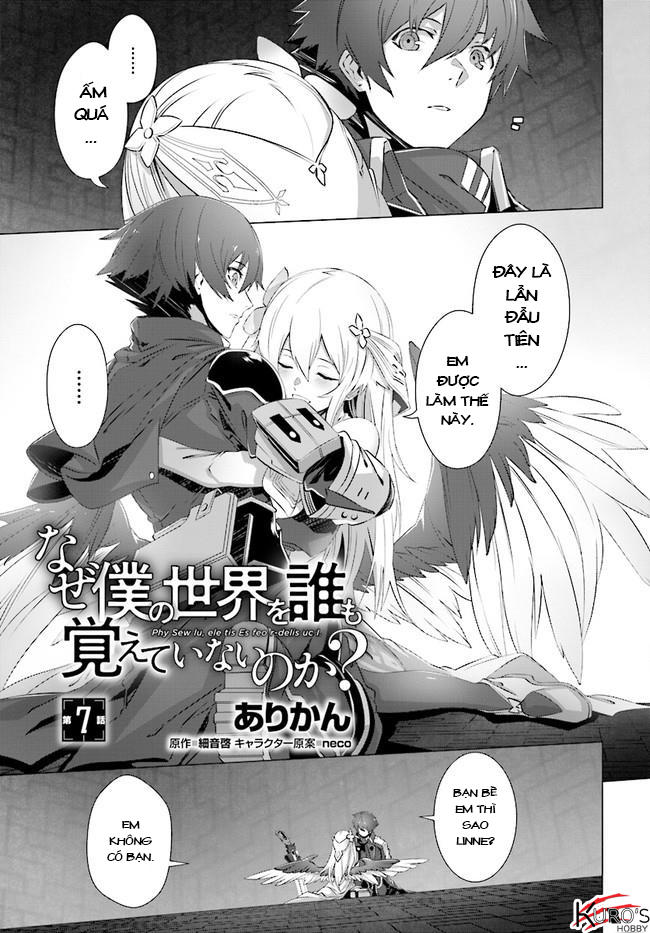 Naze Boku No Sekai Wo Daremo Oboeteinai No Ka? Chapter 7 - Trang 2