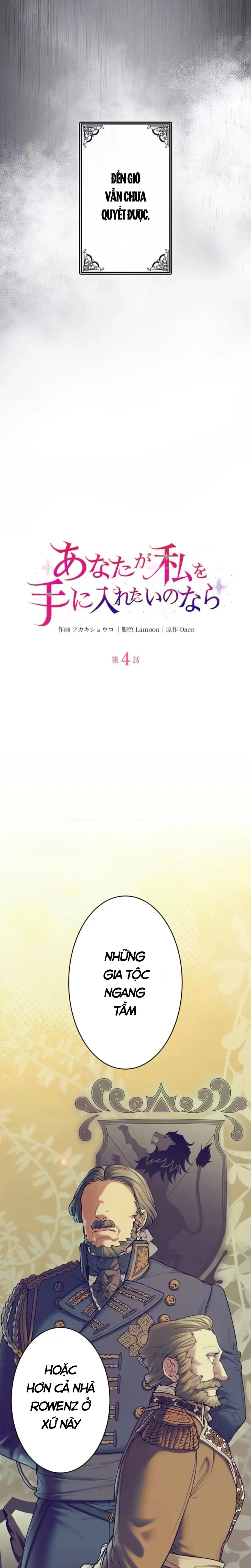 Nếu Anh Muốn Có Em Chapter 4 - Trang 2