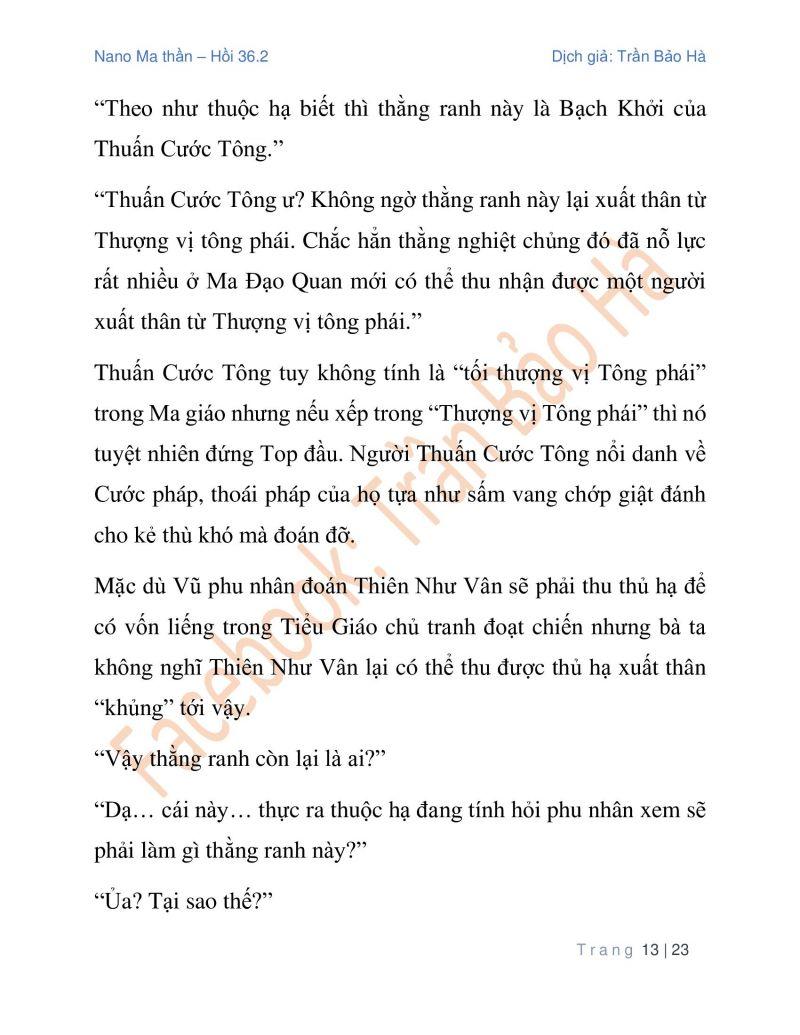 Ngã Lão Ma Thần Chapter 90.2 - Trang 2