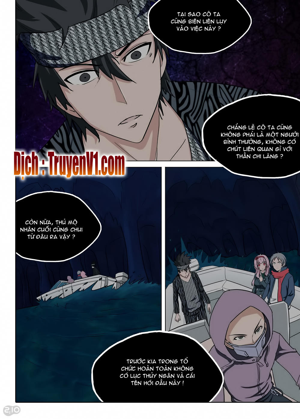 Ngân Chi Thủ Mộ Nhân Chapter 190 - Trang 2