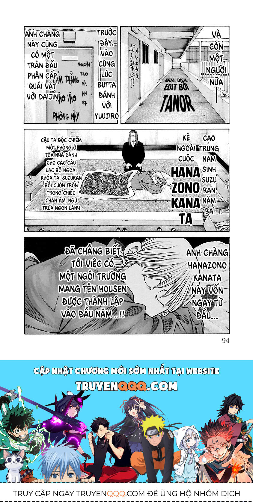 Ngoại Truyện Crows Housenka: Sự Khởi Đầu Của Housen Chapter 37 - Trang 2