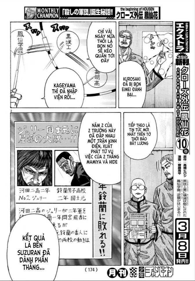 Ngoại Truyện Crows Housenka: Sự Khởi Đầu Của Housen Chapter 40 - Trang 2