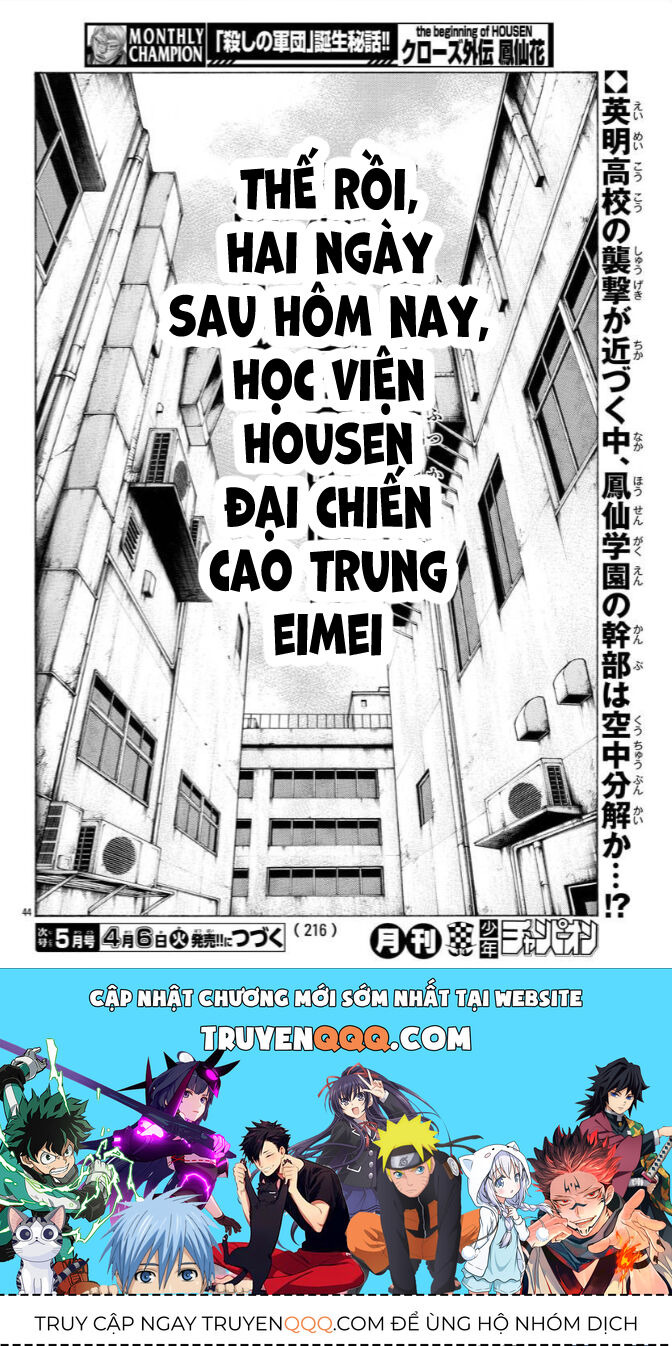 Ngoại Truyện Crows Housenka: Sự Khởi Đầu Của Housen Chapter 40 - Trang 2
