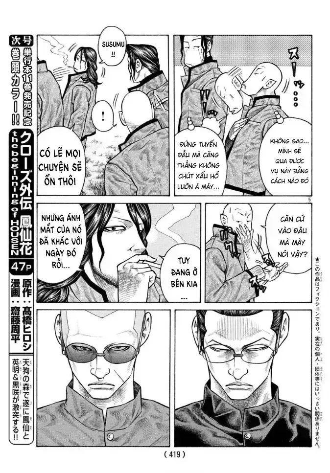 Ngoại Truyện Crows Housenka: Sự Khởi Đầu Của Housen Chapter 43 - Trang 2