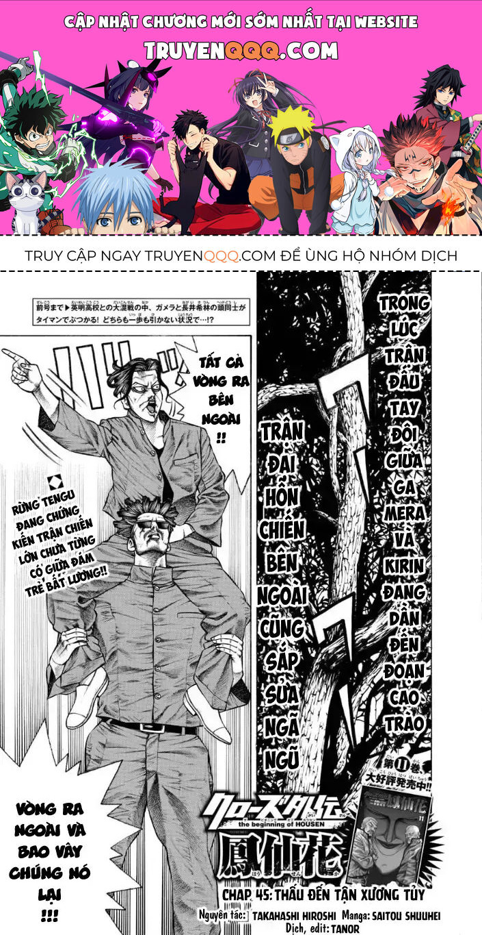 Ngoại Truyện Crows Housenka: Sự Khởi Đầu Của Housen Chapter 45 - Trang 2