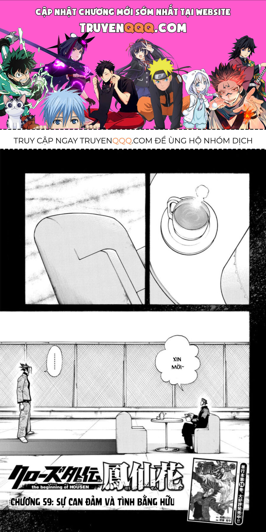 Ngoại Truyện Crows Housenka: Sự Khởi Đầu Của Housen Chapter 59 - Trang 2