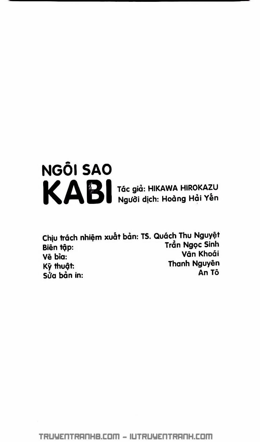 Ngôi Sao Kabi Chapter 1 - Trang 2