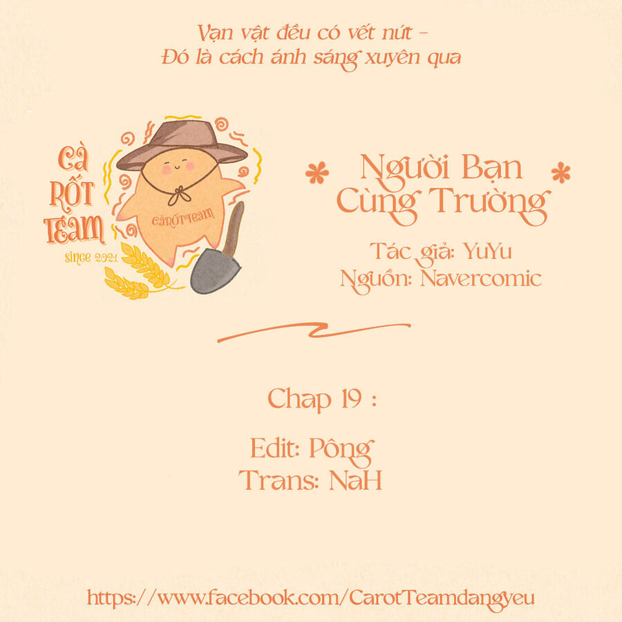Người Bạn Cùng Trường Chapter 19 - Trang 2