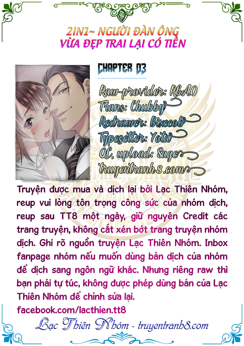 Người Đàn Ông Vừa Giàu Vừa Soái Chapter 3 - Trang 2